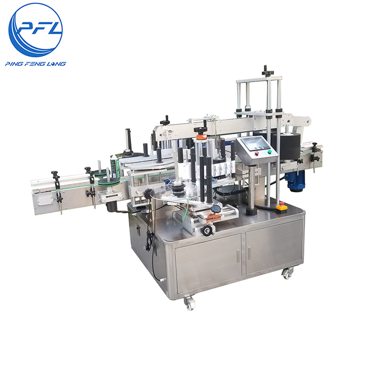 Custom Manual Square Bottle Sticker Full Automatic Aluminum Labeling Machine