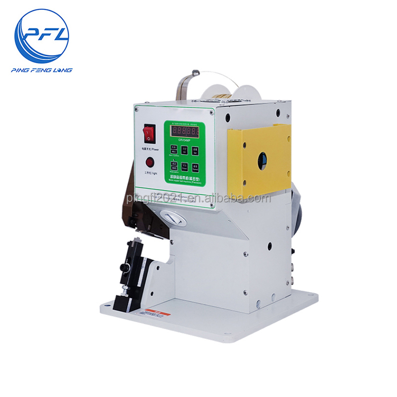 PFL-0004MN High precision electrical motor copper belt copper strip copper tape crimping machine for wires LED leg splicing